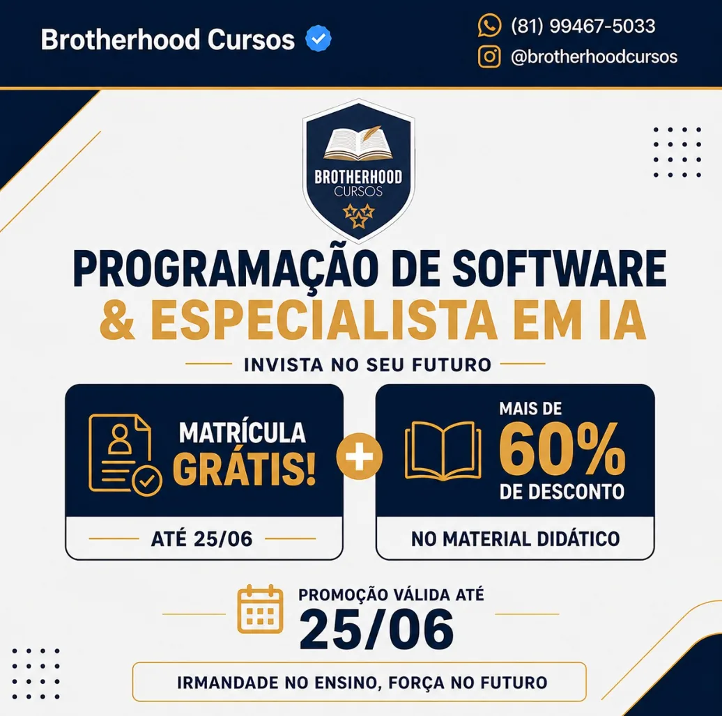 🚀 SUPER OFERTA — Programação & Especialista em IA